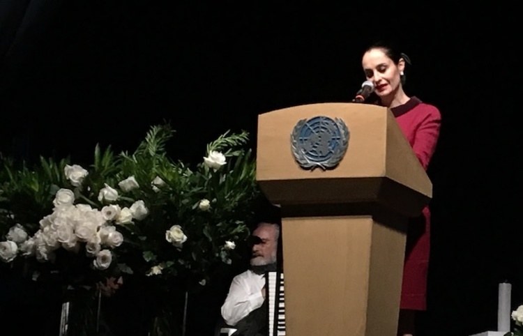 Presentadora